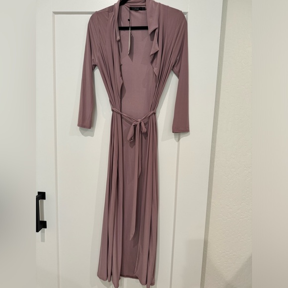 NWT Boohoo maxi trench bundle - Picture 3 of 6